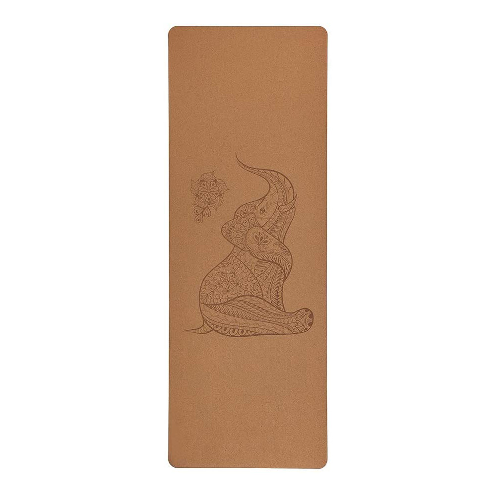 Logo personalizzato del tappetino yoga in sughero