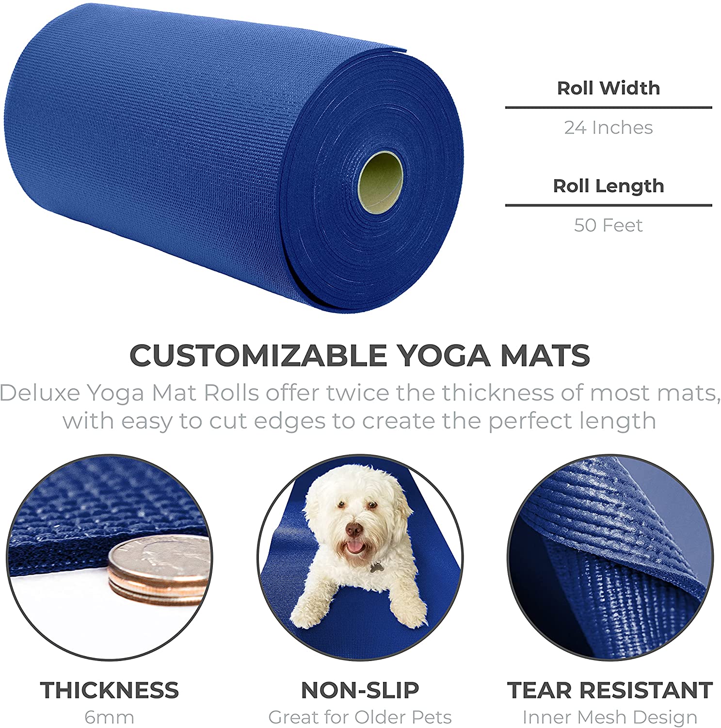 Commercio all'ingrosso di materie prime per tappetini da yoga