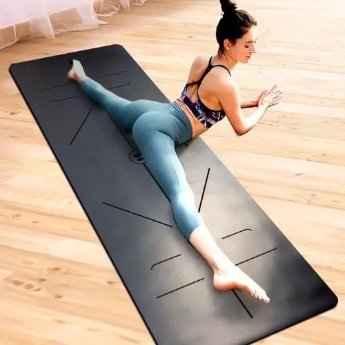 Scena di utilizzo del tappetino da yoga
